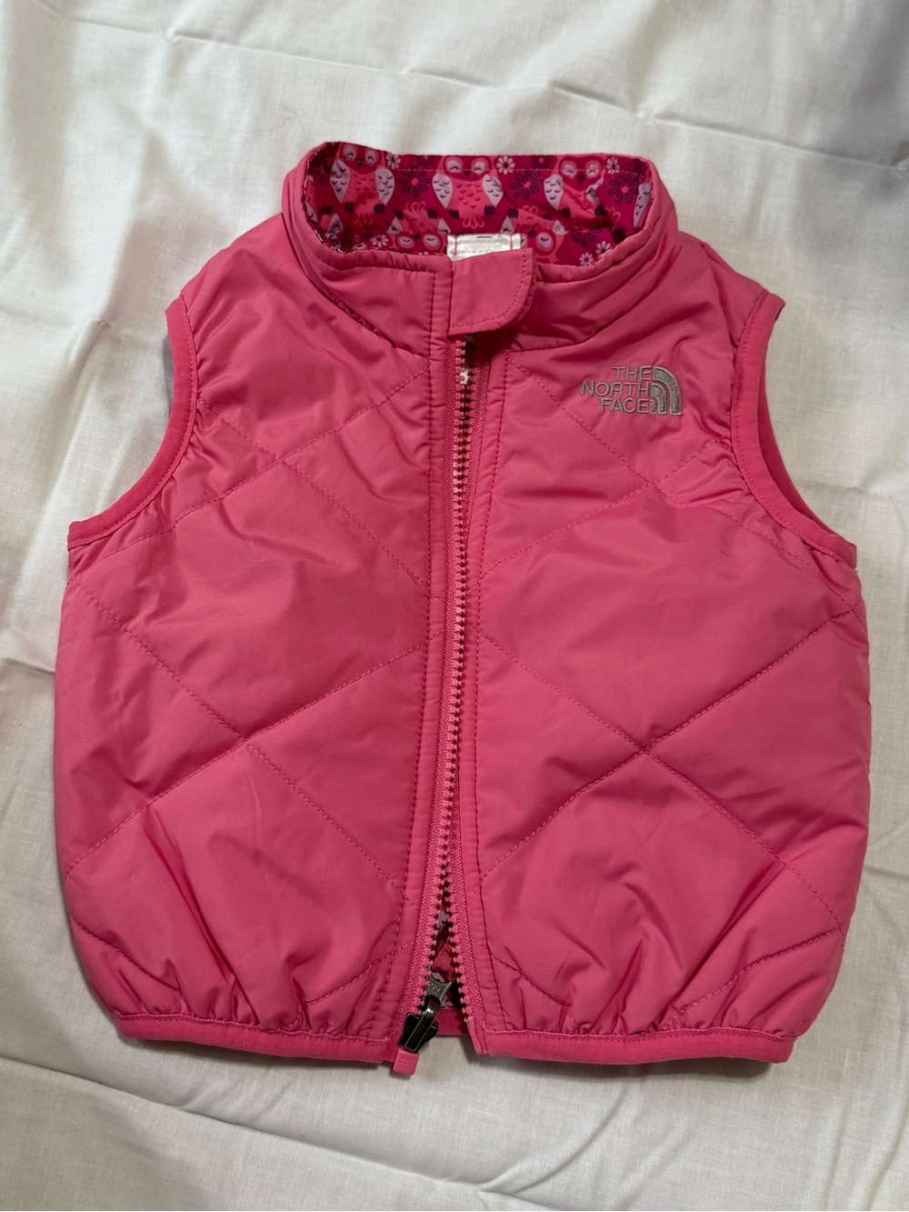 North Face Baby Puffer Vest 6-12M
